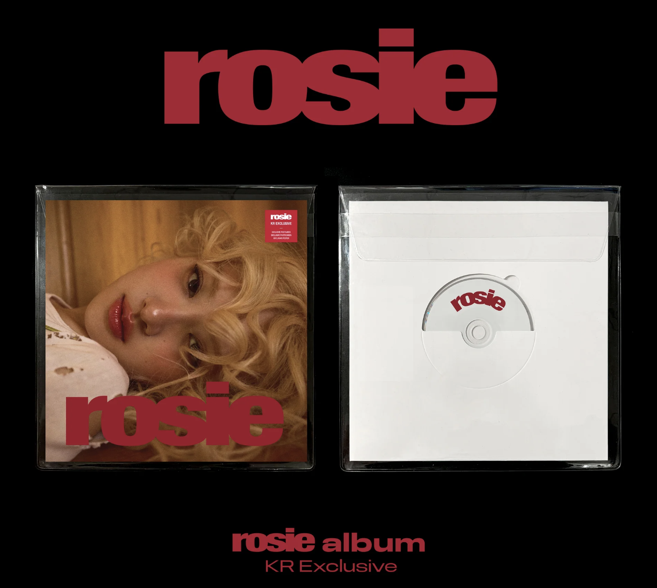 [PRE-ORDER] ROSE - ROSIE FIRST STUDIO ALBUM KR EXCLUSIVE VR.