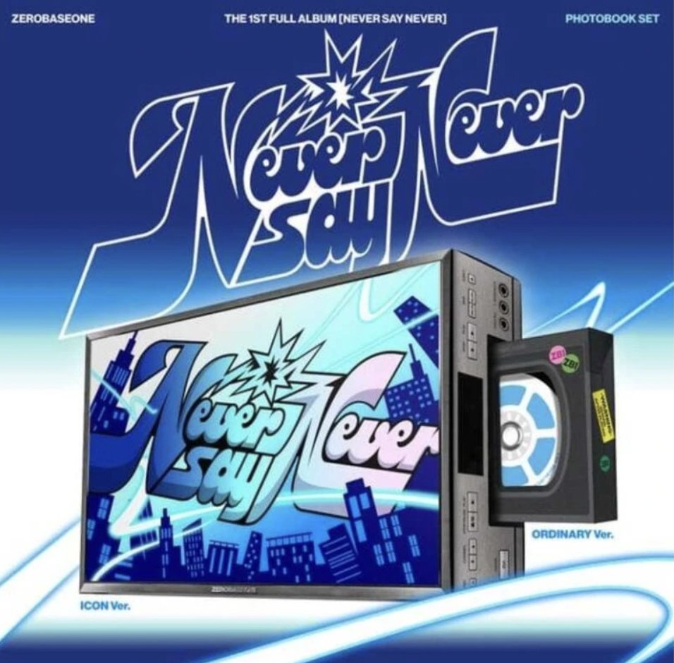 [PRE-ORDER] ZEROBASEONE - NEVER SAY NEVER [1ST FULL ALBUM] (PHOTOBOOK VER.)