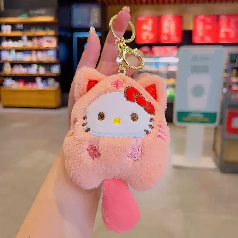 Cute Kawaii Cartoons Plush Premium Keychain 10cm
