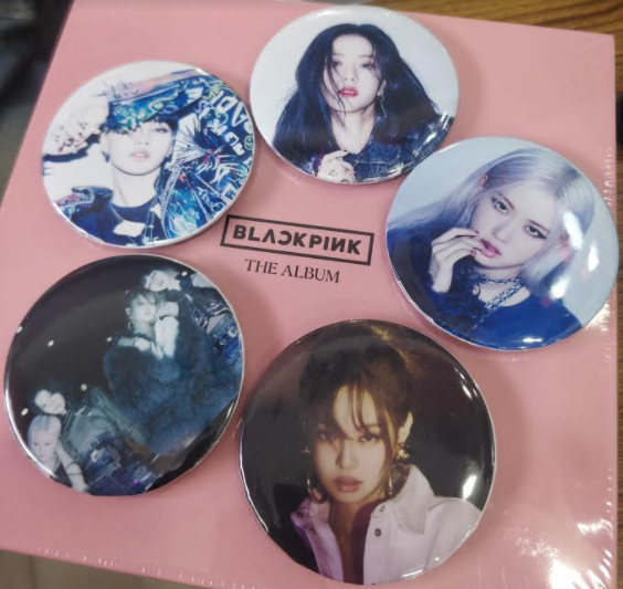 5Pcs/Set BLACKPINK The Album Concept Badge/Brooch