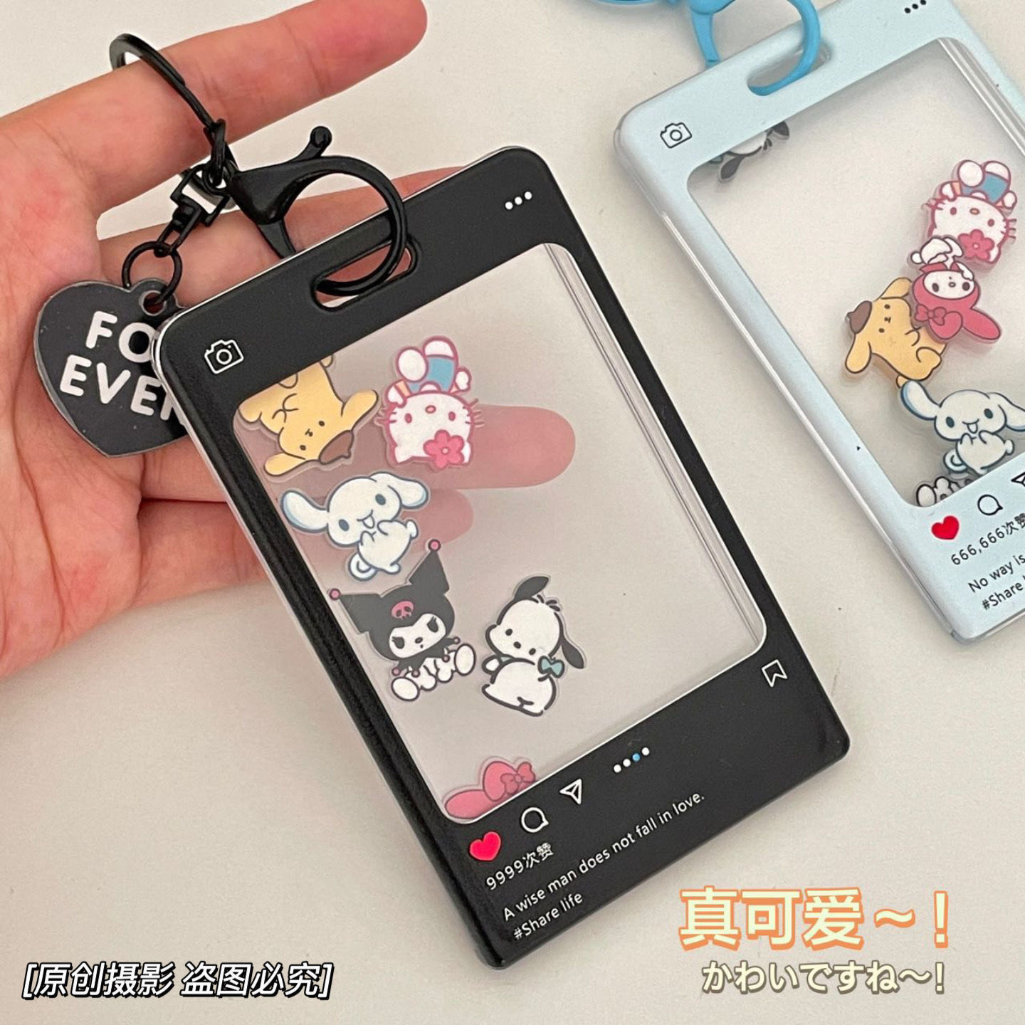Kawaii Instagram Sanrio Student ID Card Holder