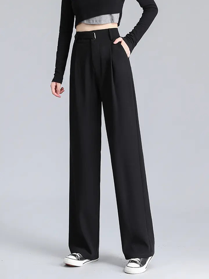 Korean Fashion High Waist Formal Suit Pants