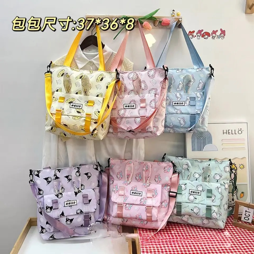 Sanrio High Capacity Waterproof Shoulder Bag