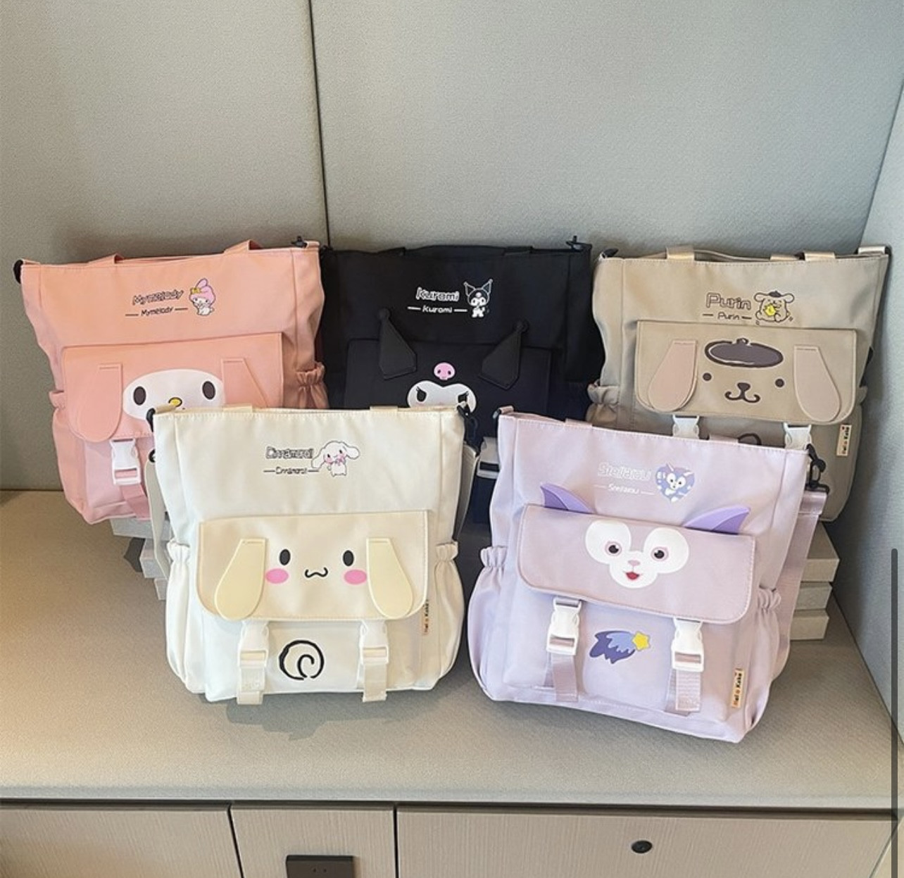 Sanrio Kawaii Canvas Shoulder Bag