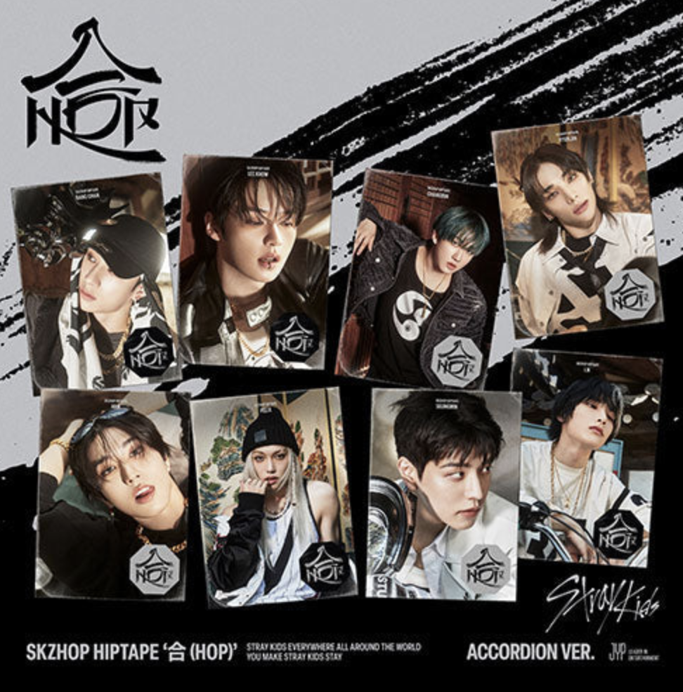 [PRE-ORDER] STRAY KIDS - SKZHOP HIPTAPE HOP ALBUM ACCORDION VER. RANDOM