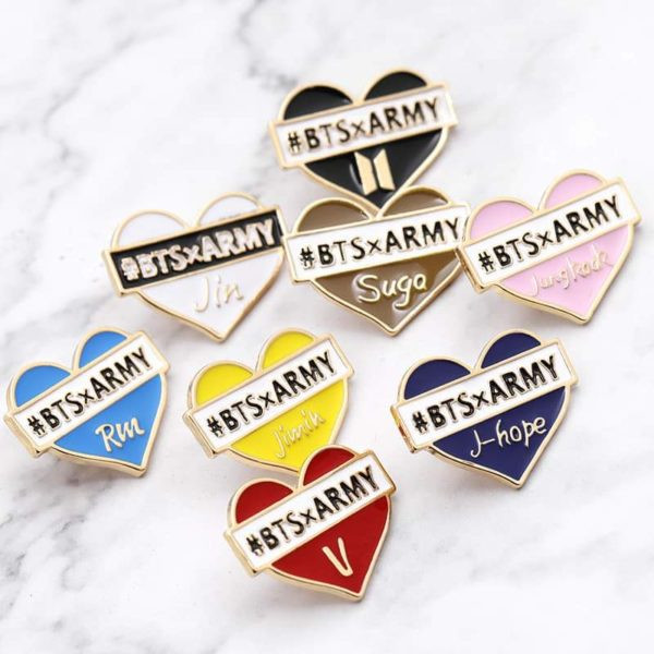 K-POP Bangtan Boys Brooch/Pin