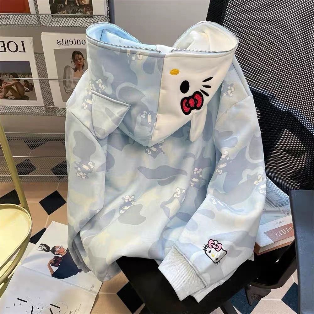 Hello Kitty Kawaii Cat Ears Classic Hoodie