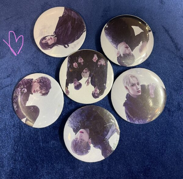 [New Arrival] 6Pcs/Set K-POP TXT Badge/Brooch