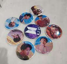 9Pcs/Set BTS Love Yourself Tear (Y-Version) Photo Concept Badge/Brooch
