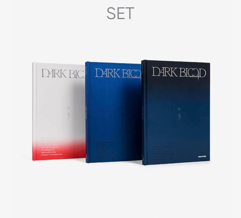 [Pre-Order] ENHYPEN - DARK BLOOD OFFICIAL ALBUM [Synnara Shop/Weverse Shop]