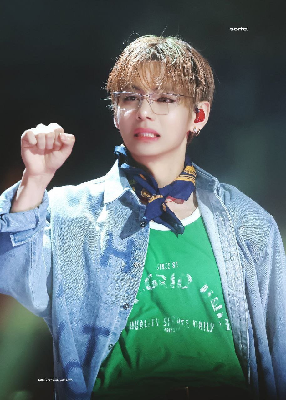 BTS-V New York Concert Denim Shirt