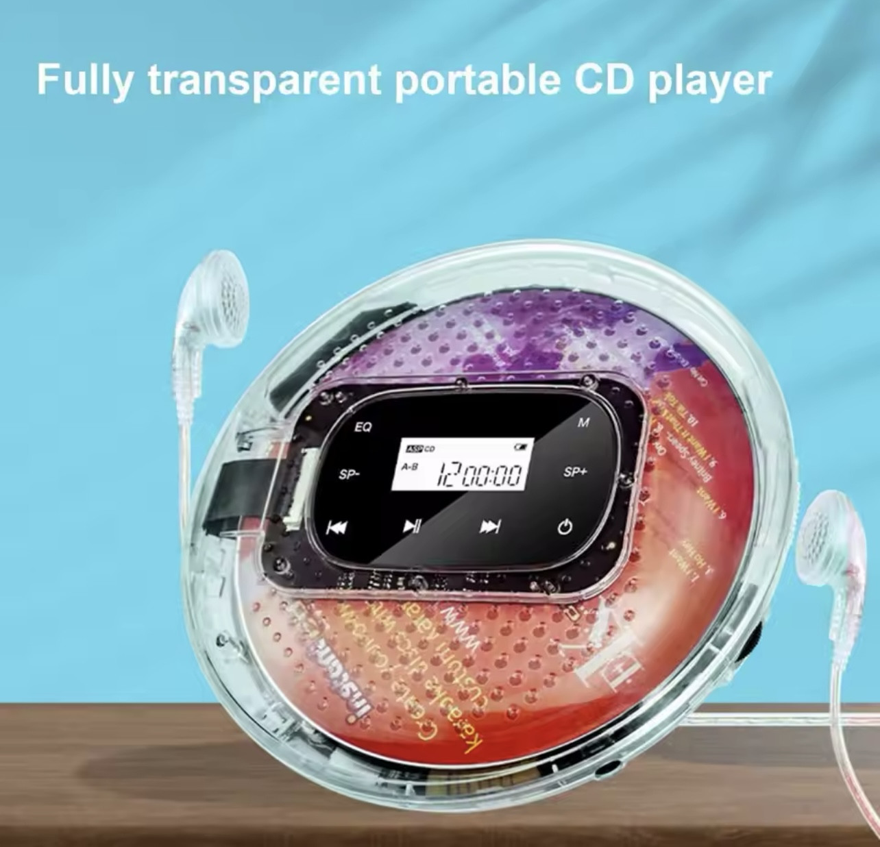 Portable CD Player Compact MP3