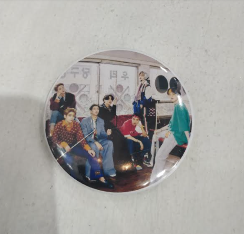 BTS Season Greetings 2021 Group Photo Concept Badge/Brooch