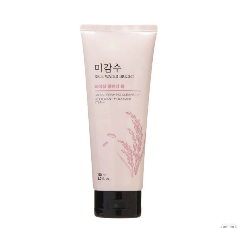 The Face Shop Rice Water Bright Facial Foaming Cleanser 150ml