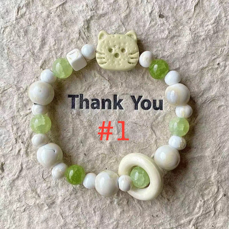 Ceramic Charm Bracelet