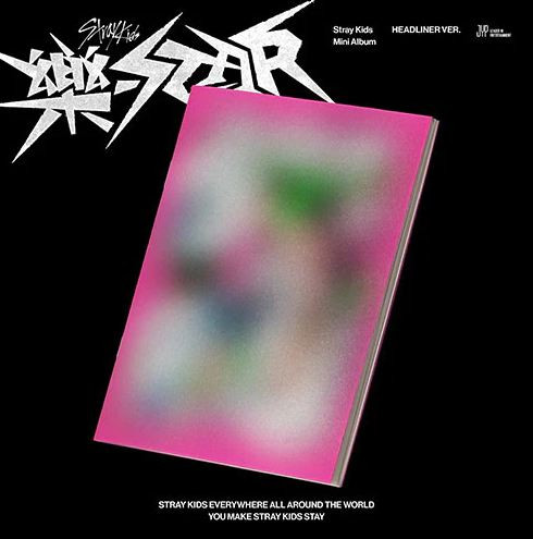 STRAY KIDS - ROCK STAR 8TH MINI ALBUM 樂 (HEADLINER VER.)