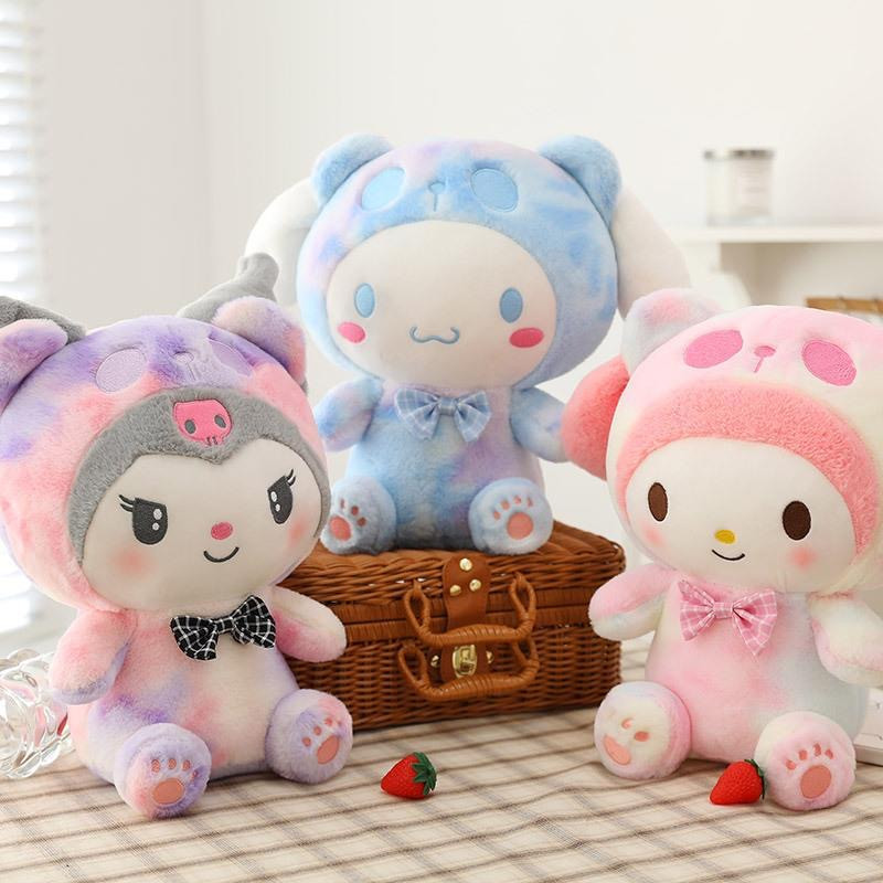 Kawaii Rainbow Sanrio Plush Doll 35cm