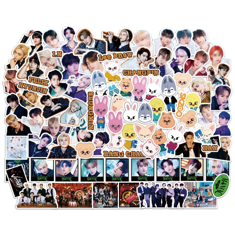 STRAYKIDS-SKZ'S THE VICTORY IN SEOUL 100Pcs/Pack Peripherals Stickers