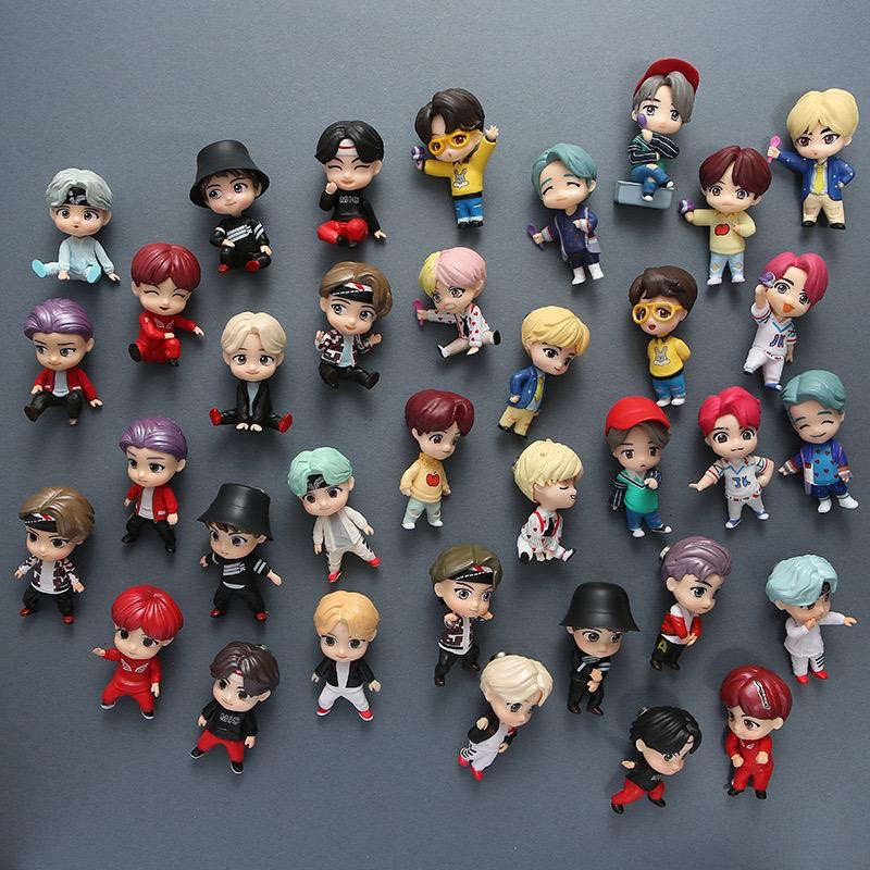 7Pcs/Set BTS Mic Drop Concept Fridge Magnet