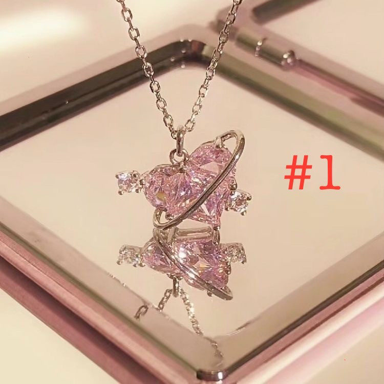 Hip Hop High Quality Heart Shape Fashion Necklace