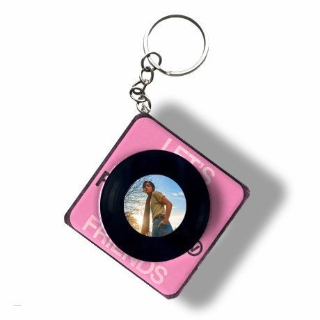 K-POP BTS Rotating CD Acrylic Keychain [Random Album Concept]