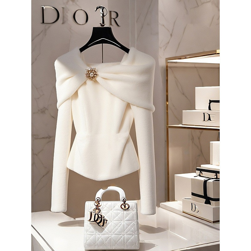2025 Elegant Knitted Luxury Pullover Sweater