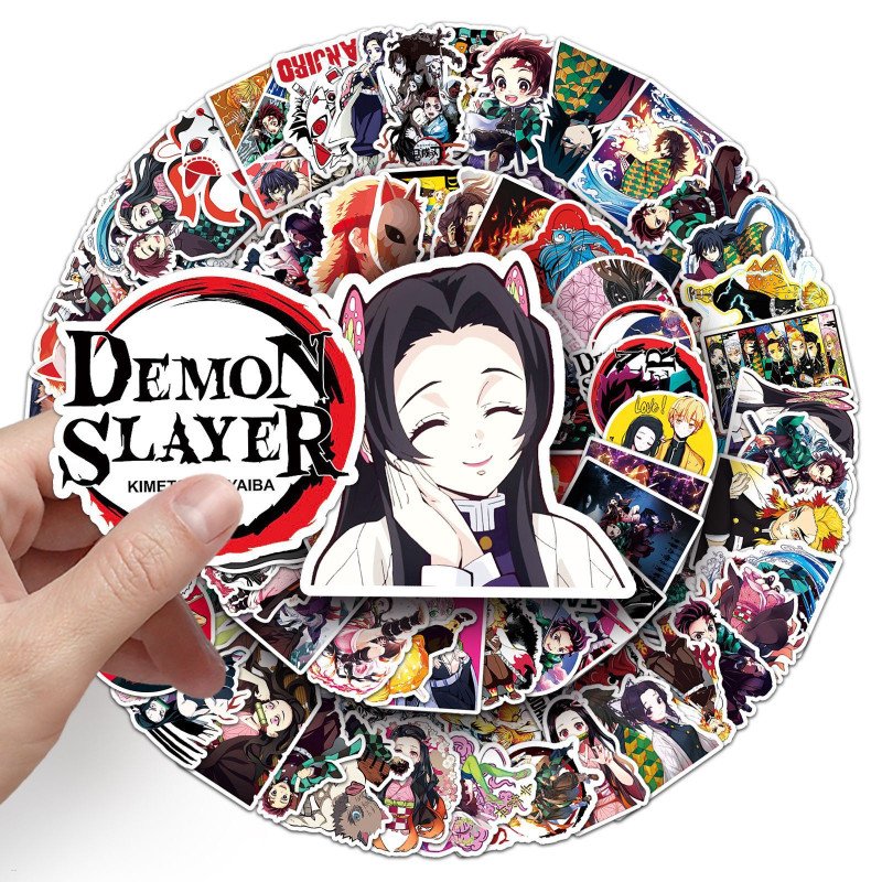 Demon Slayer Anime Stickers Pack/100Pcs