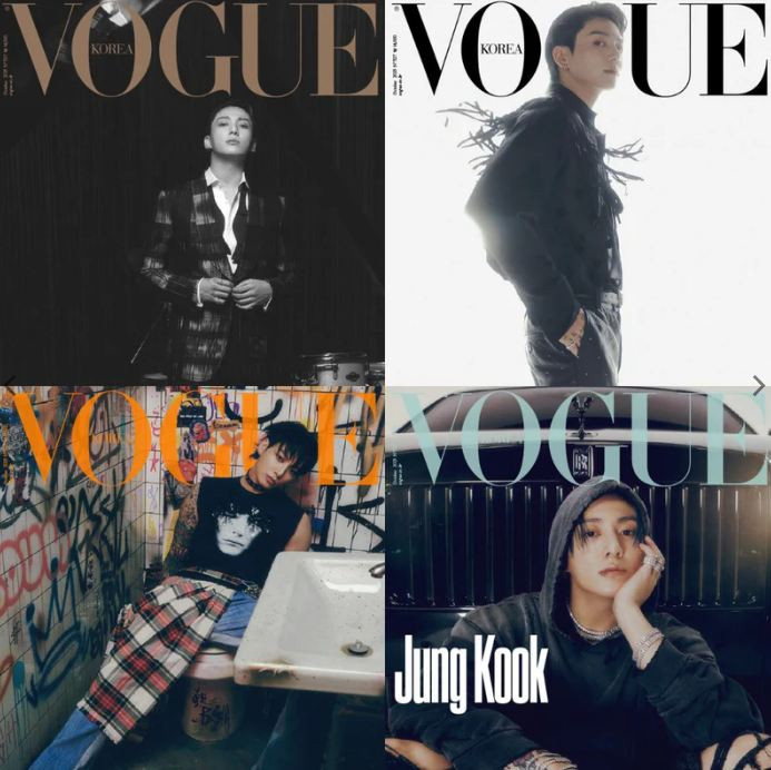 [Pre-Order] BTS JUNGKOOK VOGUE MAGAZINE 2023 OCTOBER ISSUE