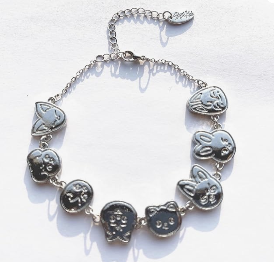 Skz Charm Stainless Steel Bracelet