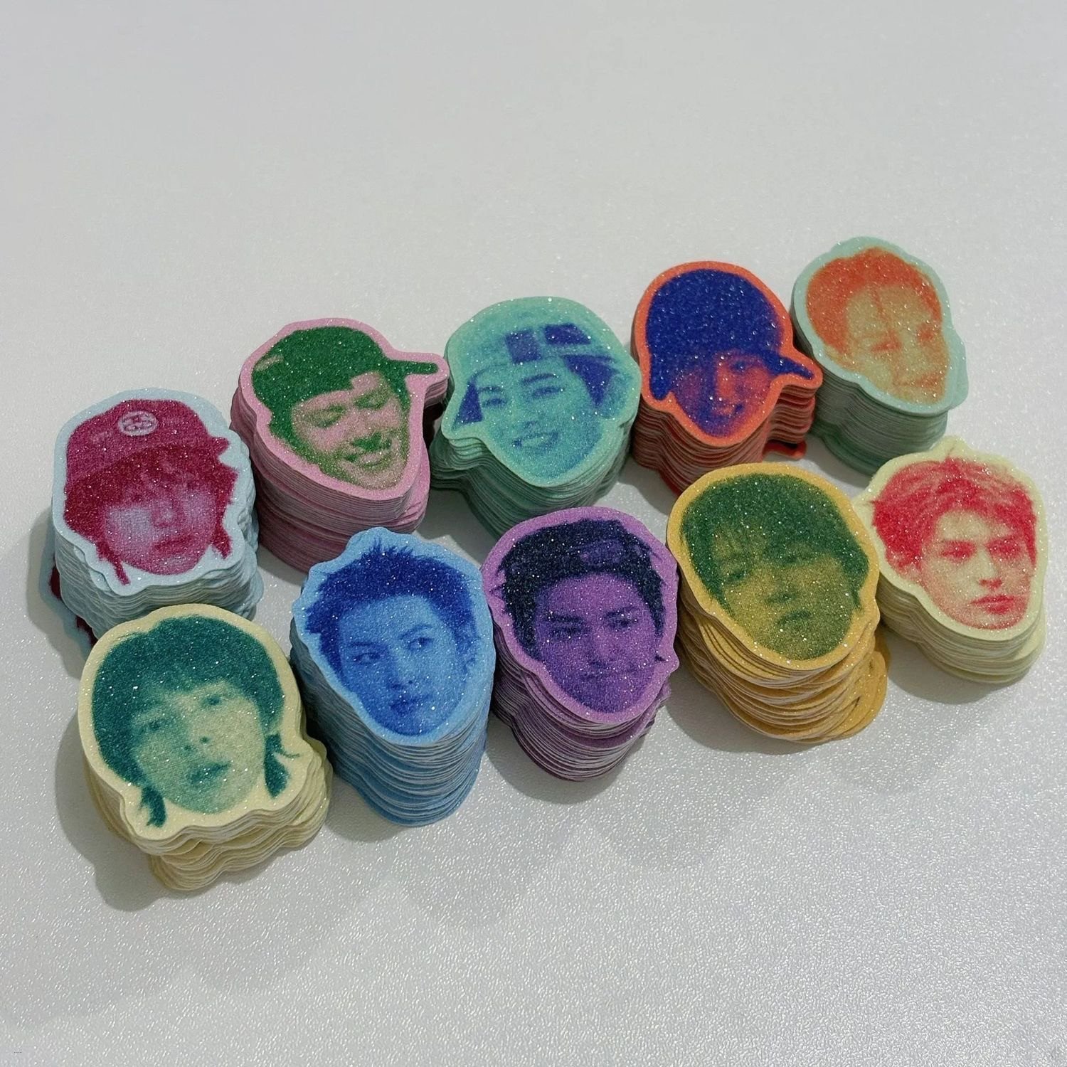 K-POP CORTIS Homemade Sparkling Decorate Stickers