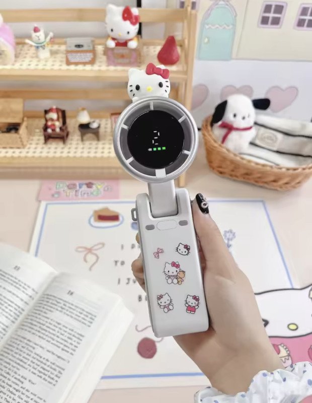 Cute Hello Kitty Leafless Handheld Fan