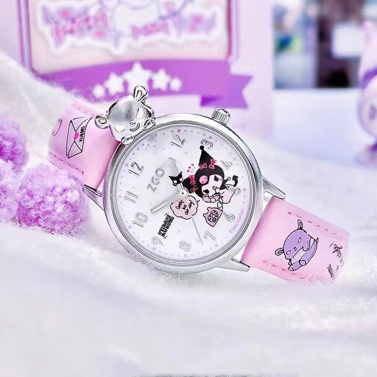 Kawaii Sanrio Kuromi Quartz Wrist Watch