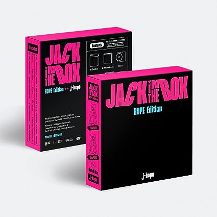 [Weverse Shop] BTS J-HOPE - JACK IN THE BOX 1ST SINGLE ALBUM HOPE EDITION NO P.O.B VER.