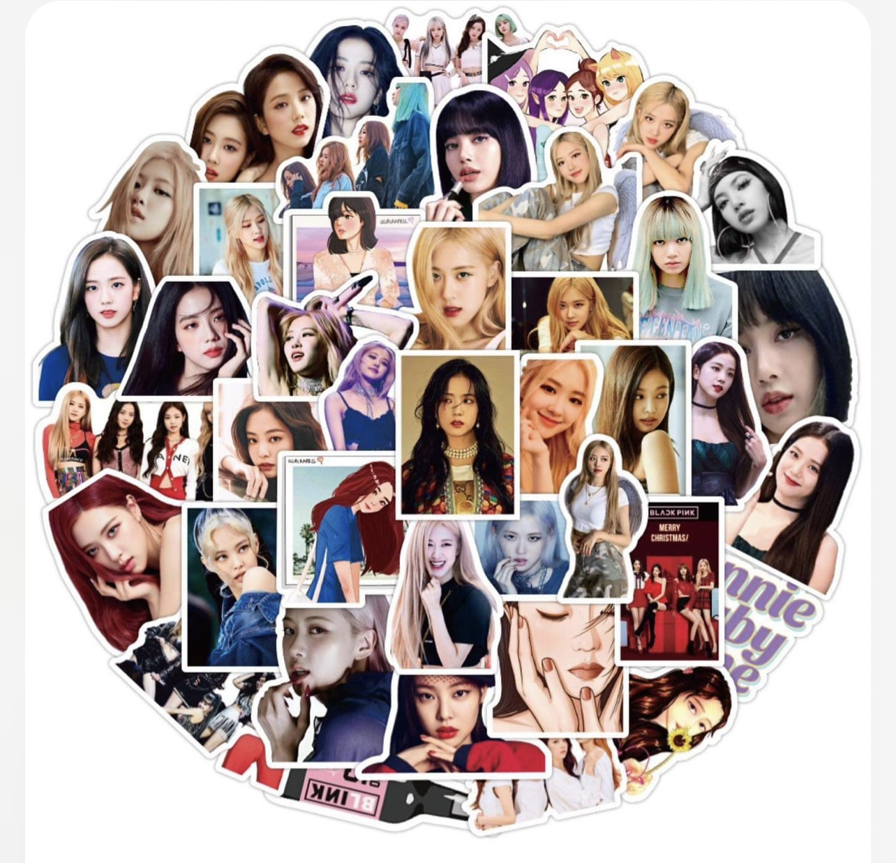 50Pcs/Set BLACKPINK Stickers Pack
