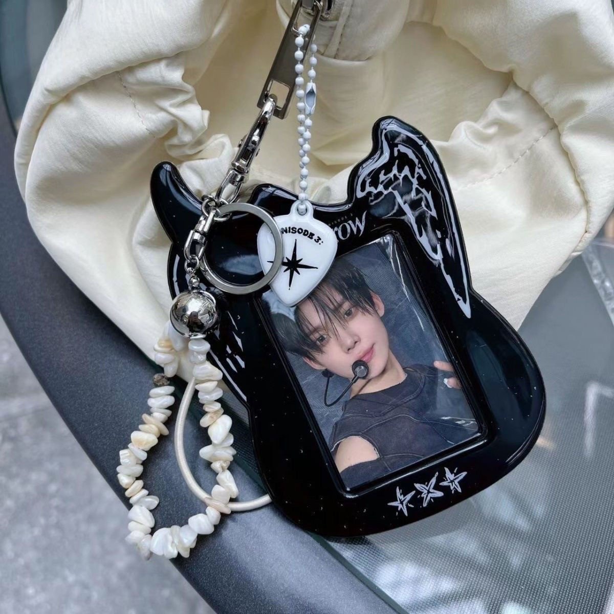 K-POP TXT PVC Black Photocard Holder