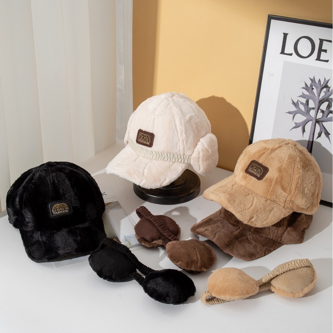 Warm Ear Cover Casual Classic Cap