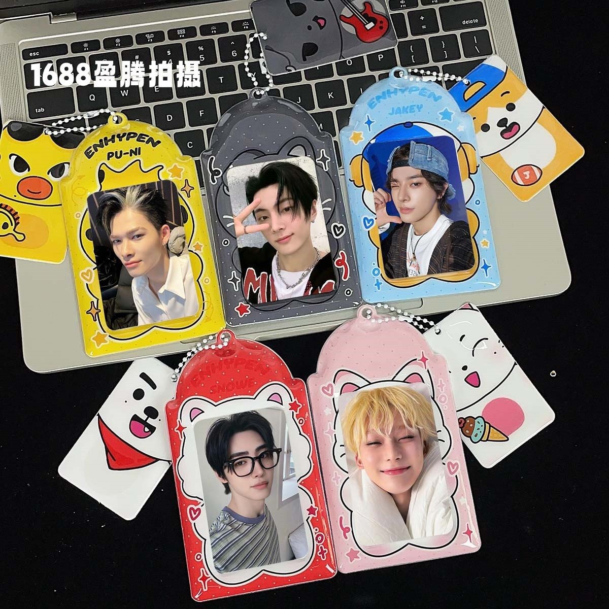 ENHYPEN Cute Kawaii PVC Photocard Holder