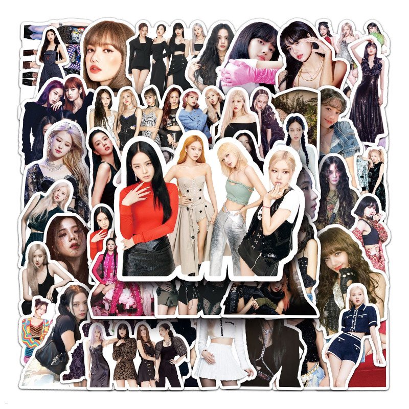 100Pcs/Pack K-POP BLACKPINK Stickers