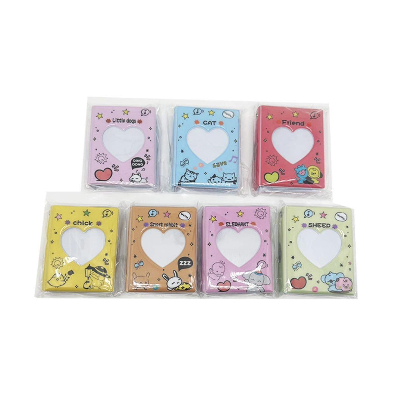 BT21 Mini Photocard Holder Book (30 Picture)