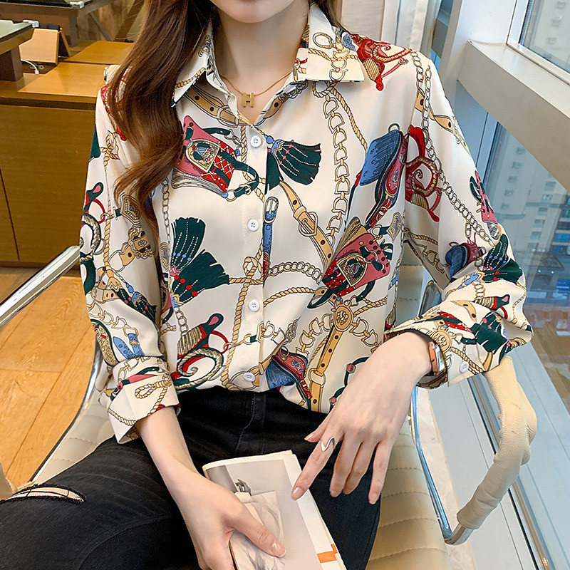 Fashion Chain Printed Casual Shirts