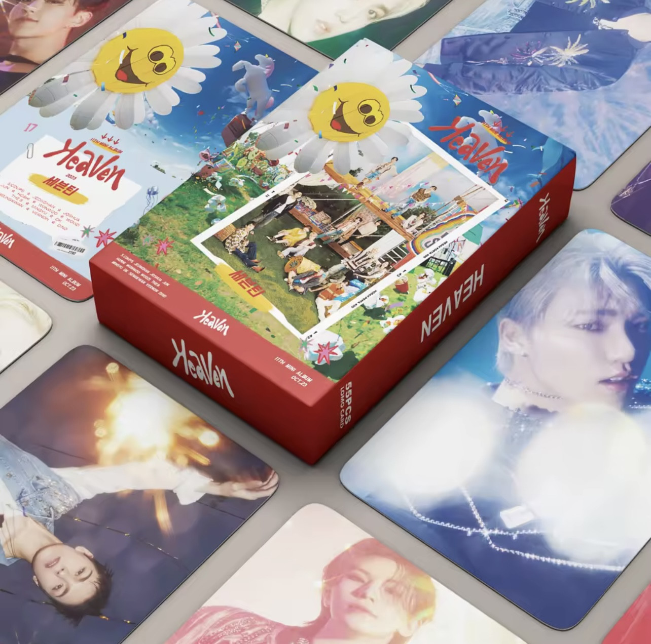 54Pcs/Box SEVENTEEN HEAVEN Concept Photocard/Lomocard