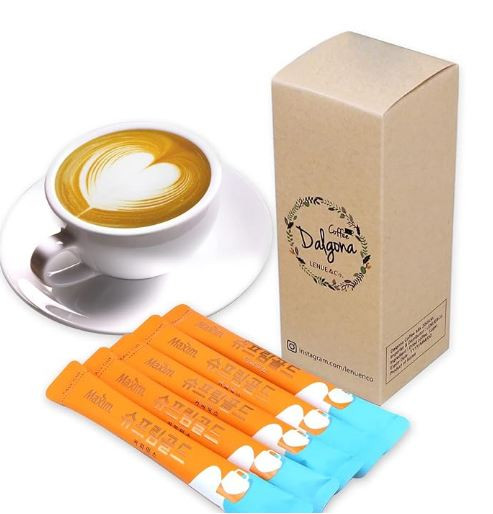 Korean Maxim Supreme Gold Coffee Mix (Single Stick)