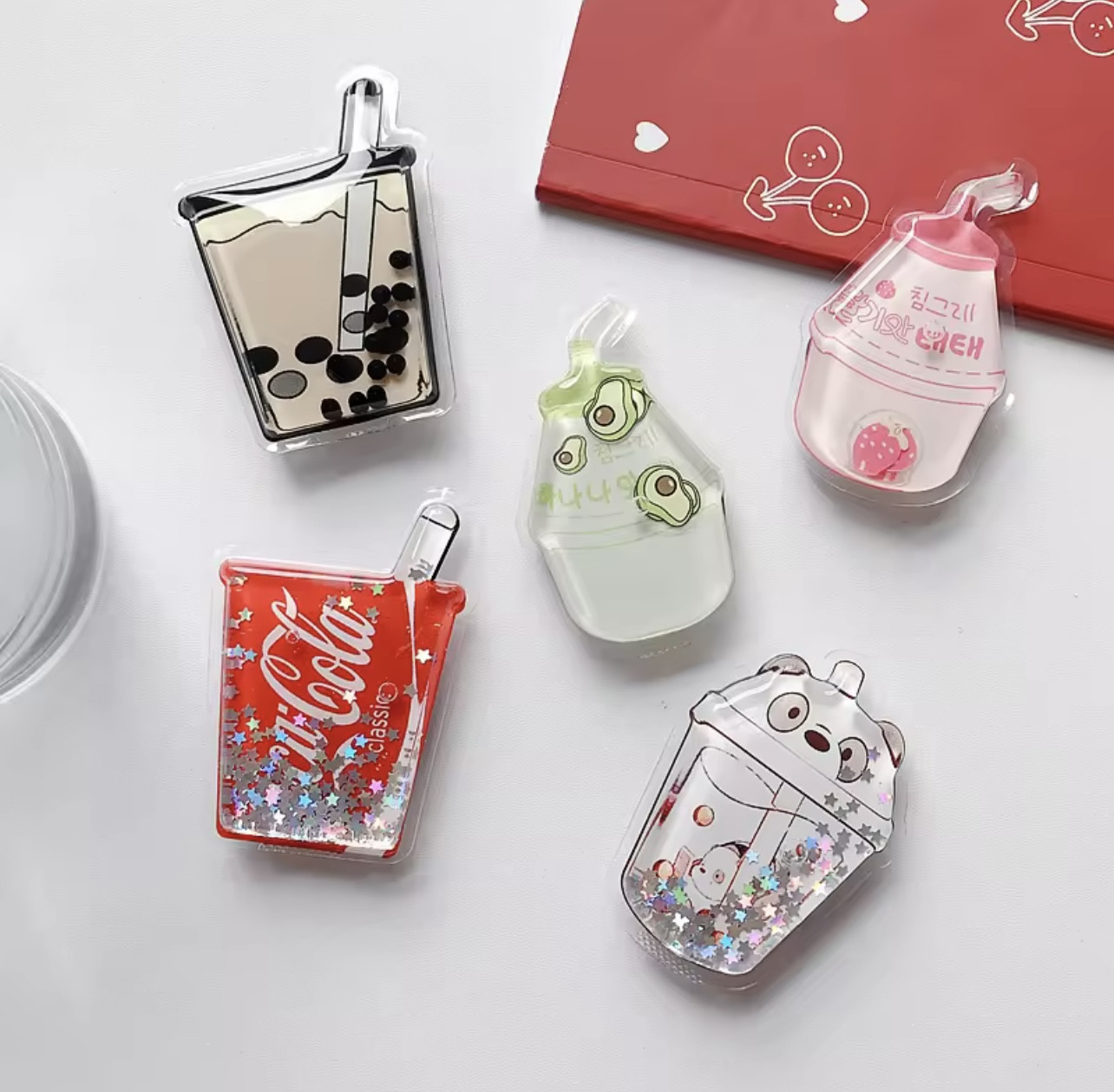 Cute Cartoon Universal Liquid Cell Phone Bracket